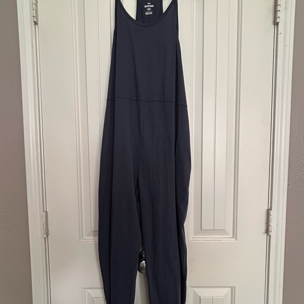 Under Armour Women’s Navy-Black Racerback Jumpsuit